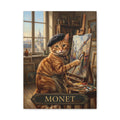 The Artist | Custom Cat Portrait Canvas