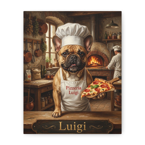 Chef Dog Portrait