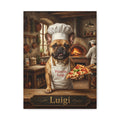 The Chef | Custom Dog Portrait Canvas