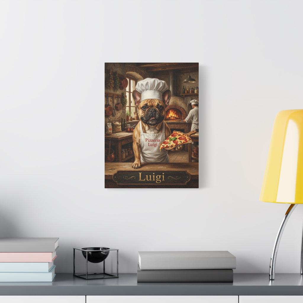 The Chef | Custom Dog Portrait Canvas
