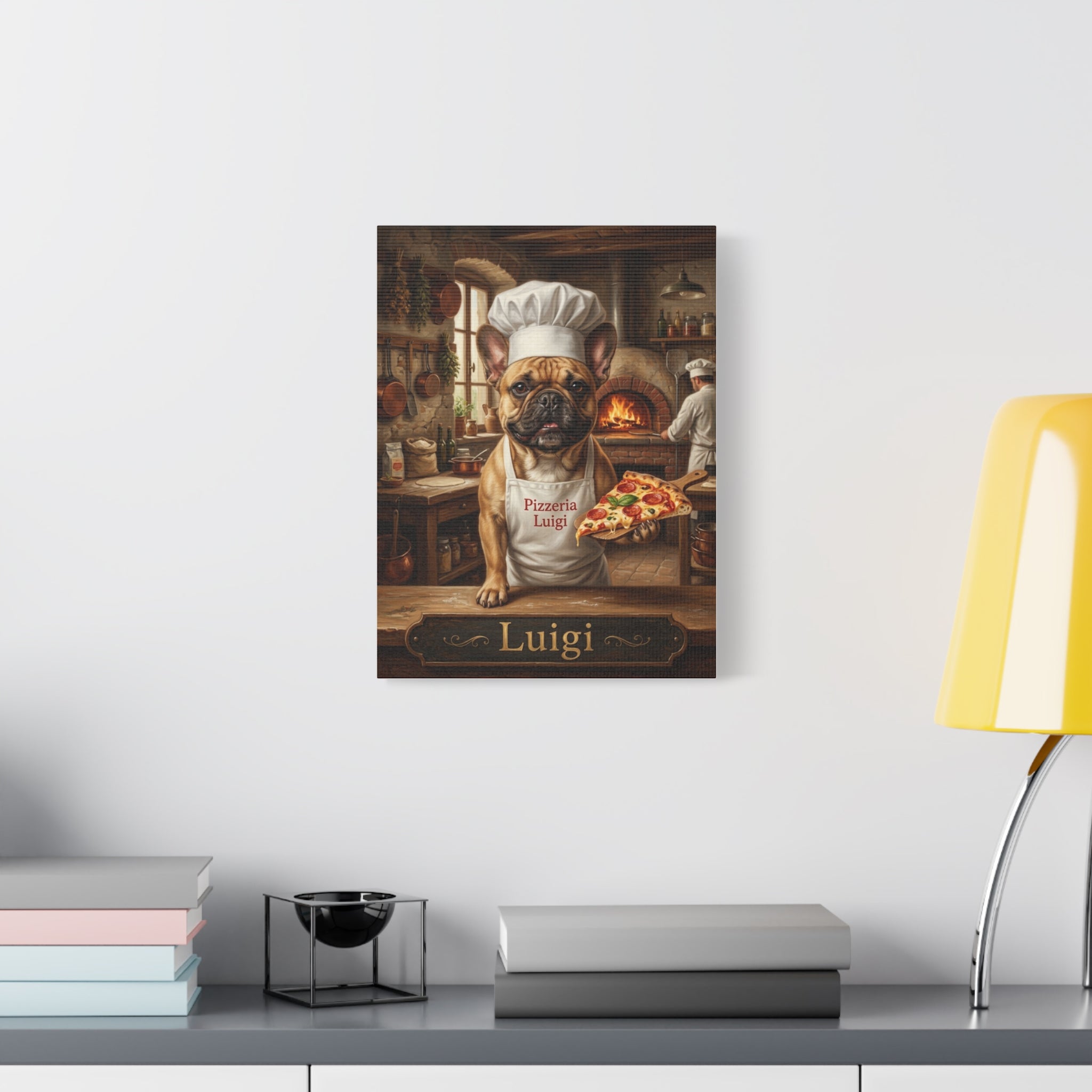 The Chef | Custom Dog Portrait Canvas