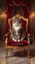 Caspian Cat Portrait