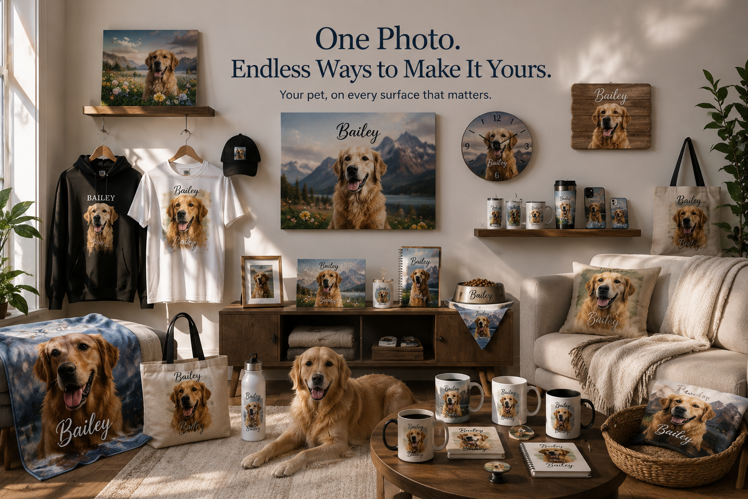 One Photo. Endless Ways to Make It Yours.