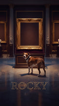Gallery dog custom canvas portrait